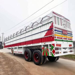 2 Axle 40T Box Semi Trailer by ZW Group