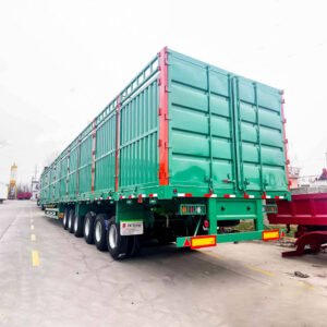 ZW Group 6 Axle 100 Ton Fence Semi-Trailer