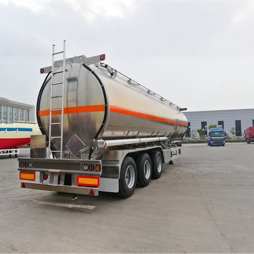 Aluminum Alloy Fuel Tank Semi Trailer – ZW Group