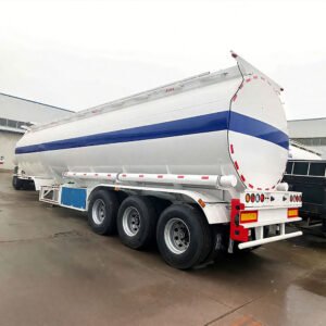 ZW Group 3 axle asphalt tanker trailer for 45,000L bitumen delivery