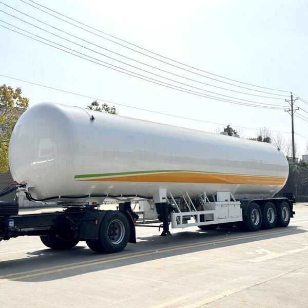 ZW 3 axle LPG tanker semi trailer for liquefied gas transport