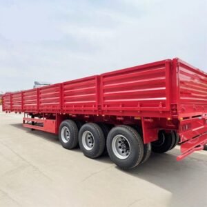 ZW Group 3 Axle 60T Side Board Semi Trailer with 1200mm Side Boards