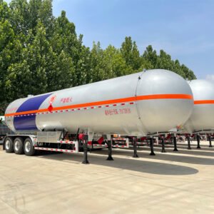 3 Axle 60.72m³ LPG Tanker Trailer for LPG Transport
