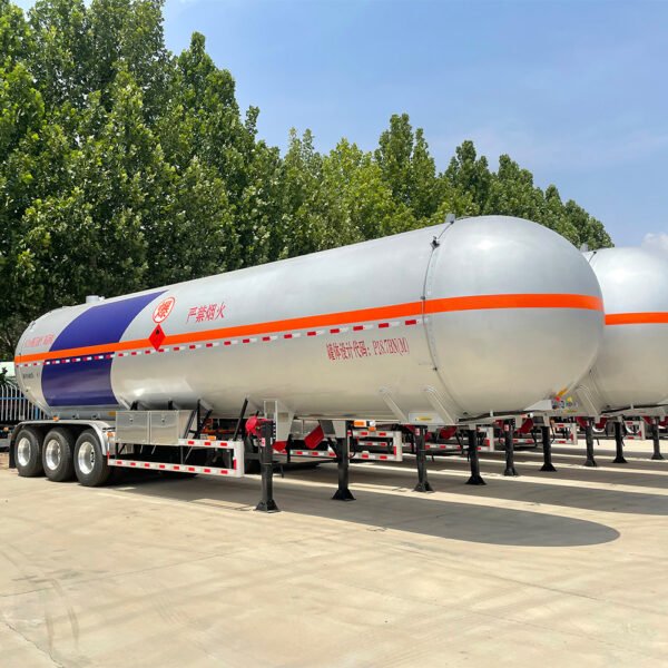 3 Axle 60.72m³ LPG Tanker Trailer for LPG Transport
