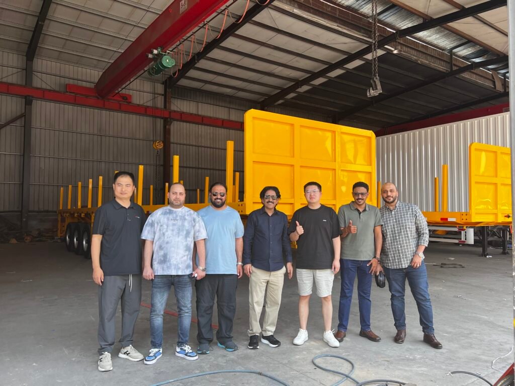 Saudi Arabian business delegation touring ZW Vehicle Group factory and production facility