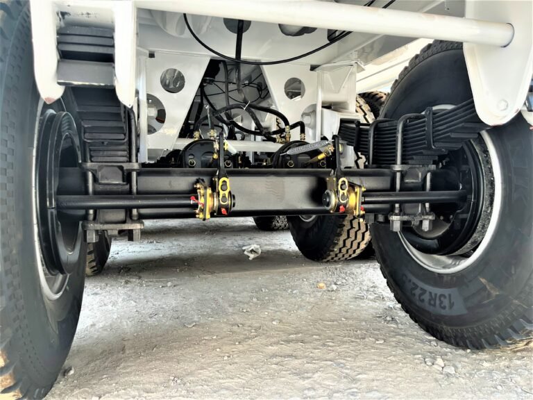 Mechanical suspension system for semi trailer