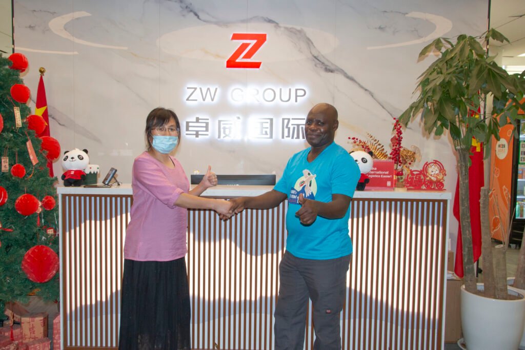 Uganda client purchases 40ft flatbed semi trailer from ZW Group