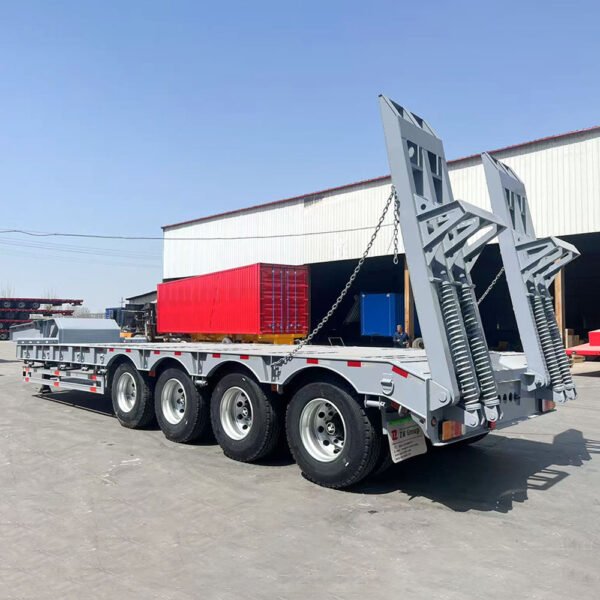 4 Axle 100 Ton Lowbed Trailer