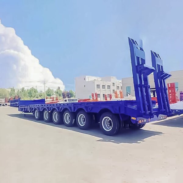 6 Axle 150 Ton Lowbed Trailer