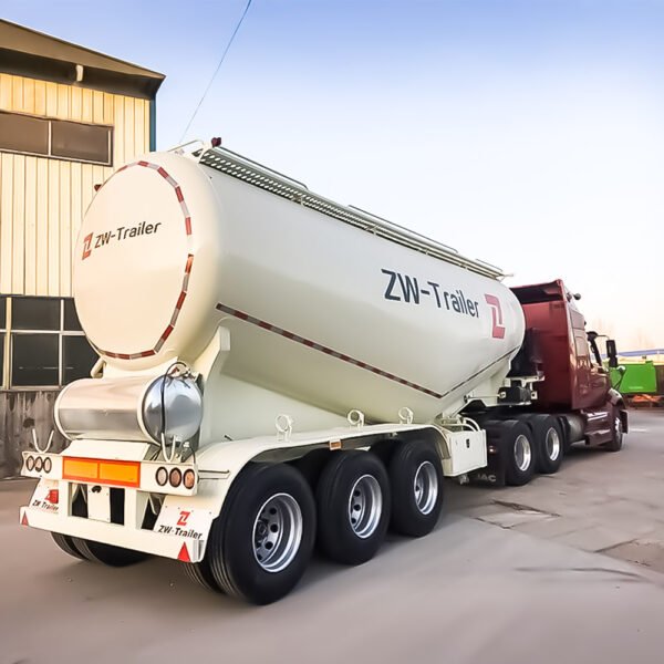 40T Pneumatic Cement Tanker Trailer