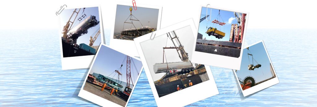 Comprehensive semi trailer shipping yard with multiple trailer types ready for global delivery