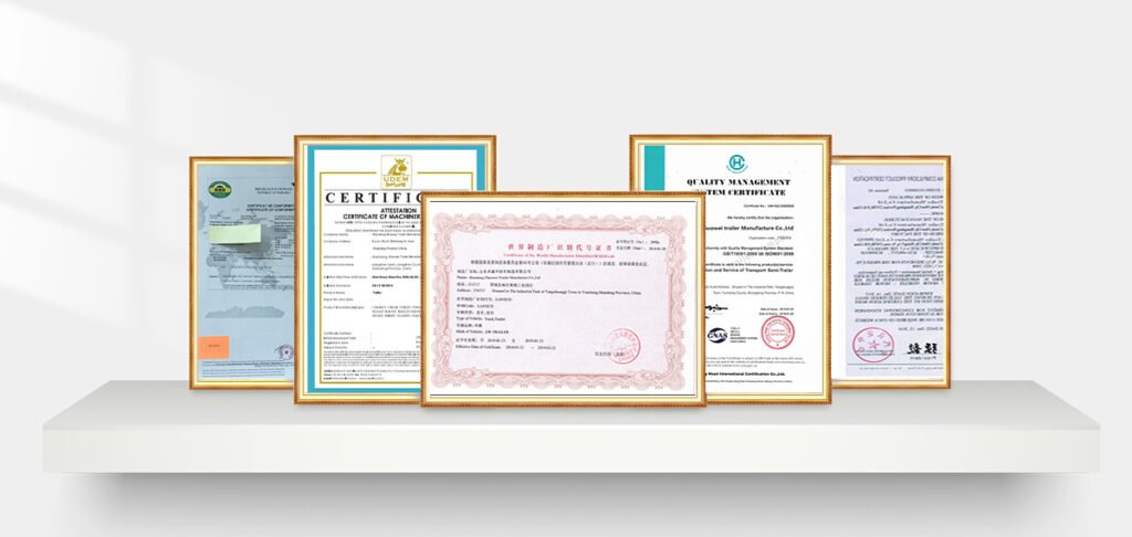 ZW Group official quality certificates showcasing industry standards compliance and international certifications