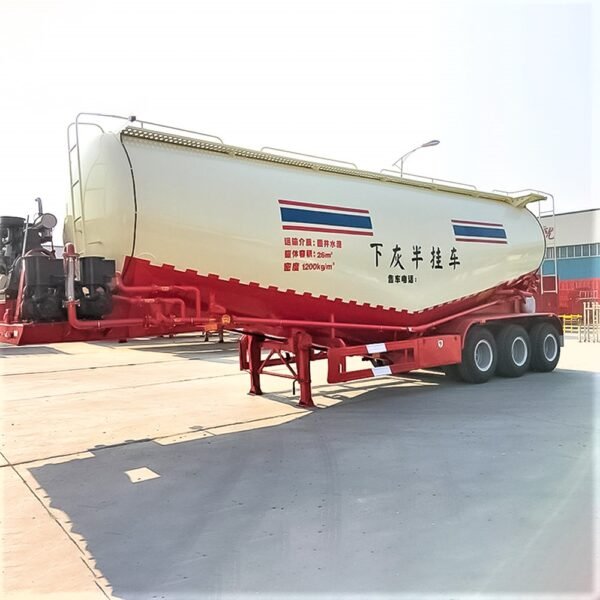 3 Axle 40T Cement Bulk Trailer