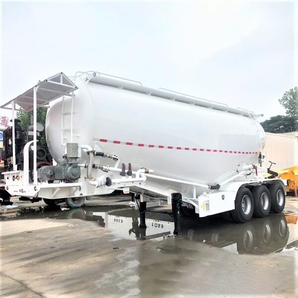 3 Axle 40T Cement Bulk Tanker Trailer