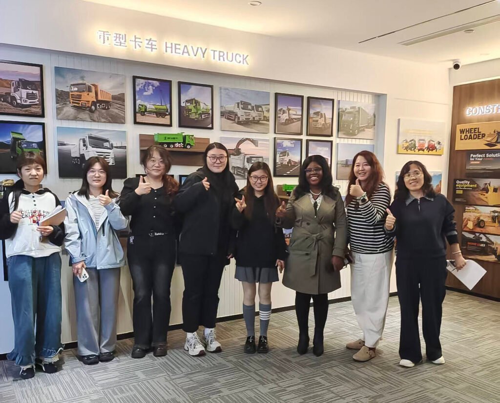 Tanzania clients visiting ZW Group factory inspecting LPG tanker trailers and production line