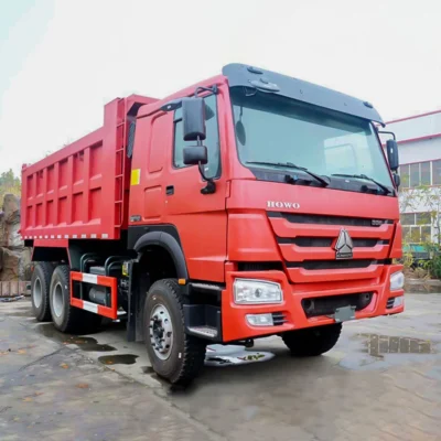 HOWO 336HP 6×4 dump truck transporting sand and gravel