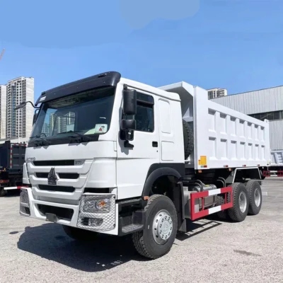 HOWO 371HP 6×4 dump truck at construction site
